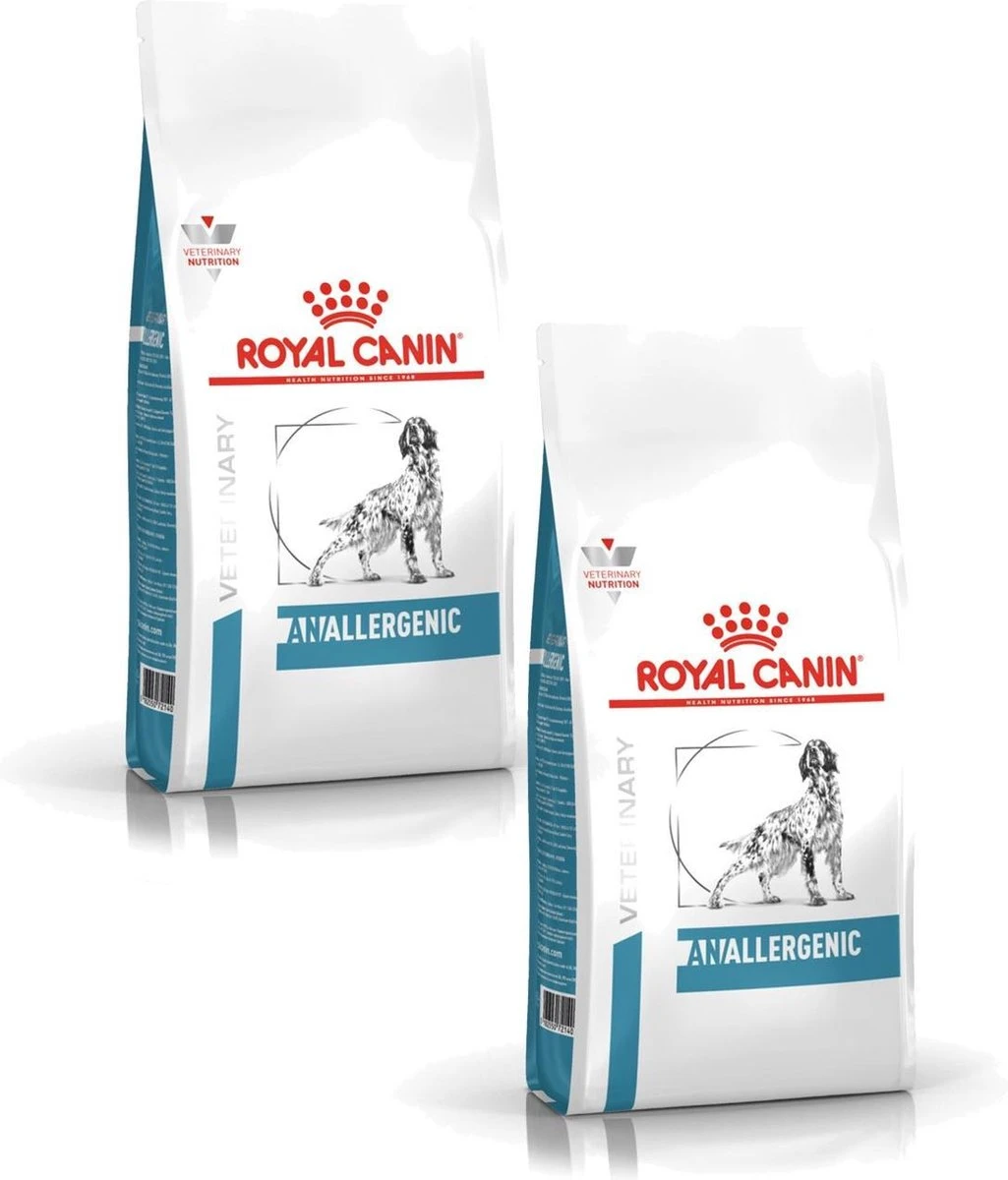 Royal Canin Veterinary Diet Anallergenic - Hondenvoer - 2 X 8 Kg