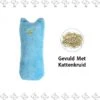 Merkloos EPIN | Kattenkruid Knuffeldier | Katten Speelgoed | Catnip | Kattenspeelgoed | BLAUW -Dierenwinkel 1164x1200