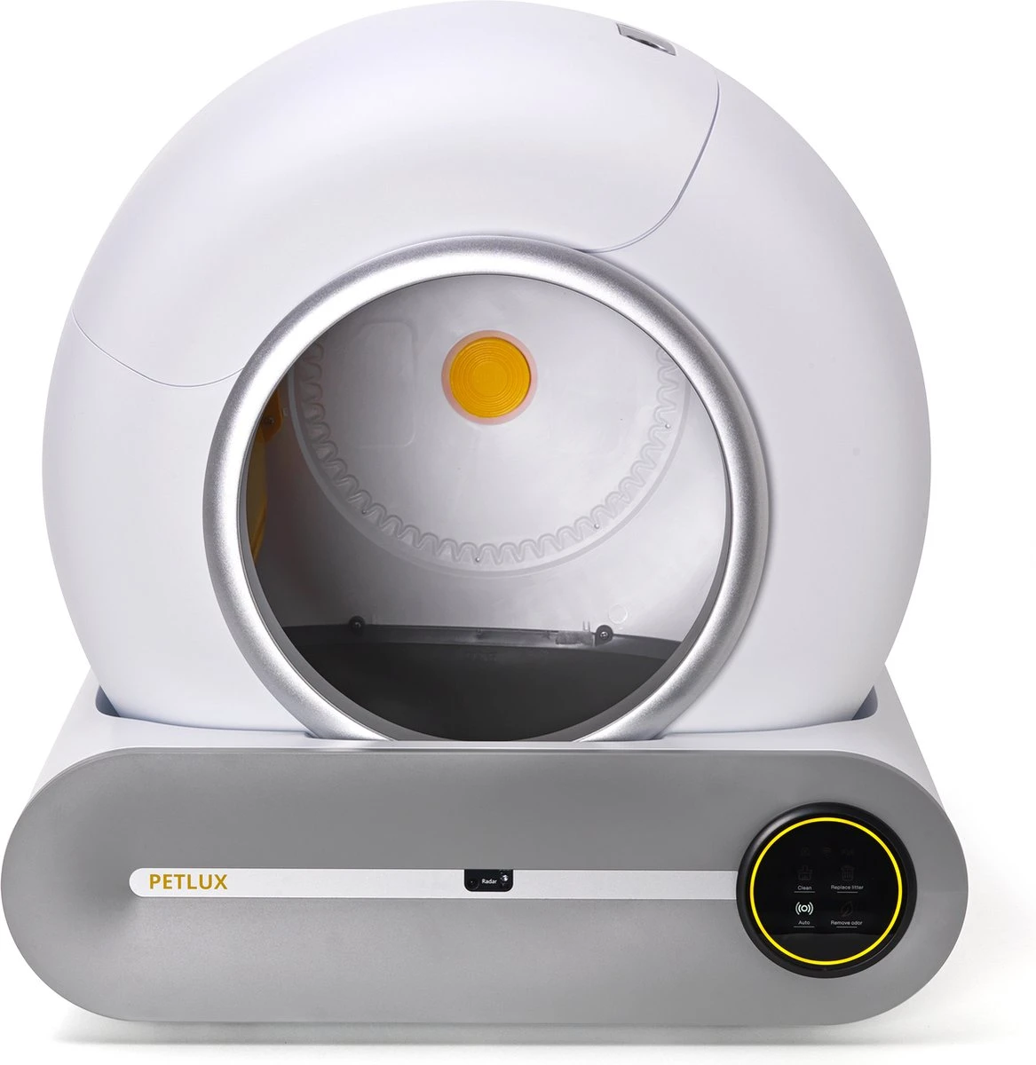 Merkloos Petlux® Zelfreinigende Automatische Kattenbak Met App En LED-Touch