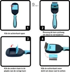 Petsify - Dierenborstel - Professionele 5 In 1 Hondenborstel - Voor Hond En Kat - Tweezijdig - Hondenkam - Kattenborstel - Kattenkam 14 Petsify - Dierenborstel - Professionele 5 In 1 Hondenborstel - Voor Hond En Kat - Tweezijdig - Hondenkam - Kattenborstel - Kattenkam -Dierenwinkel 1170x1200