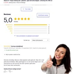 XXL Puppy Training Pad - Plasmat - Zwart - 104 X 104 Cm - Hondentoilet - Herbruikbaar - Wasbaar -Dierenwinkel 1185x1200