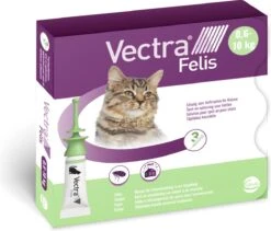 VECTRA Felis - Vlooiendruppels - Voor Katten 0.6 T/m 10 Kg - 3 Pipetten -Dierenwinkel 1200x1023 1