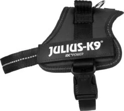 Julius K9 K9®Powertuig, S - Mini, Zwart -Dierenwinkel 1200x1072