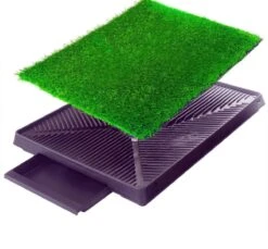 Merkloos Maoo Premium Hondentoilet - Geurbestendig & Hondvriendelijk Kunstgras - Uitneembare Opvangbak - Indoor En Outdoor - 63 X 50 Cm -Dierenwinkel 1200x1114 5