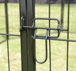 Merkloos Topmast Premium Puppyren - 120 Cm Hoog - 640 Cm Omtrek - Hondenren - Hondenhok - Zwart -Dierenwinkel 1200x1123 2