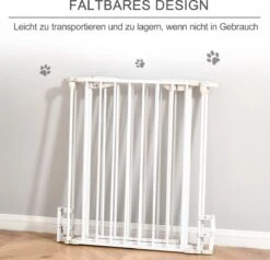 PawHut Afschermhek Voor Honden Veiligheidshek Hondenhek 3 Elementen Kunststof Wit D06-100V01 18 PawHut Afschermhek Voor Honden Veiligheidshek Hondenhek 3 Elementen Kunststof Wit D06-100V01 -Dierenwinkel 1200x1156 2