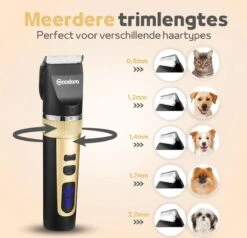 Woodoro Professionele 2-in-1 Hondentondeuse Voor Dikke Vacht – Draadloze Honden Tondeuse & Hondentrimmer – Stille Tondeuse Katten & Honden Trimset 17 Woodoro Professionele 2-in-1 Hondentondeuse Voor Dikke Vacht – Draadloze Honden Tondeuse & Hondentrimmer – Stille Tondeuse Katten & Honden Trimset -Dierenwinkel 1200x1157