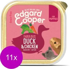 11x Edgard & Cooper Kuipje Vers Vlees Puppy Hondenvoer Eend - Kip 150 Gr -Dierenwinkel 1200x1174 5