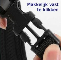 Merkloos Kattentuigje Met Looplijn | Zwart Kattenharnas | Easy Step In | Kattenriem | Kattenlijn | Kattentuig | Maat S -Dierenwinkel 1200x1197 7