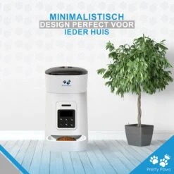 Pretty Paws PP002 Professionele Automatische Voerbak Kat- Stemrecorder - Voerautomaat - Katten Voerbak - Minimalistisch -Dierenwinkel 1200x1199 5