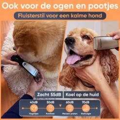 Happysnoots Hondentondeuse Draadloos Voor Dikke Vacht - Tondeuse Hond & Kat - Hondentrimmer - Professioneel Dieren Tondeuse -Dierenwinkel 1200x1200 137