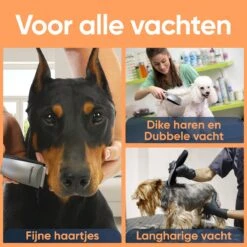 Happysnoots Hondentondeuse Draadloos Voor Dikke Vacht - Tondeuse Hond & Kat - Hondentrimmer - Professioneel Dieren Tondeuse -Dierenwinkel 1200x1200 141