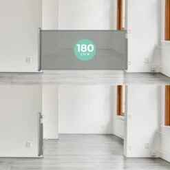 Château Animaux® - Tot 180cm Breed Traphekje Oprolbaar Hond - Stijlvolle Oplossing - Dieren Hek - Honden Hek -Dierenwinkel 1200x1200 147