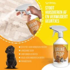 Petsly Urine Stop Spray - Dierentoilet - Voor Zindelijkheid Training, Puppytraining. Voorkomt Markeren - 500ml -Dierenwinkel 1200x1200 166