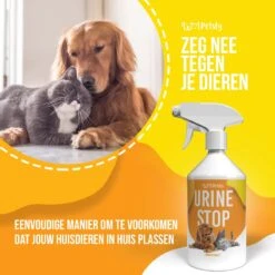 Petsly Urine Stop Spray - Dierentoilet - Voor Zindelijkheid Training, Puppytraining. Voorkomt Markeren - 500ml -Dierenwinkel 1200x1200 169