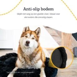 All 4 Pets Supply® Hondenmand Donut - Maat XL - Geschikt Voor Honden Tot 100 Cm - Hondenkussen - Zwart -Dierenwinkel 1200x1200 173