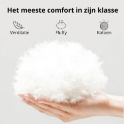 Behave Donut Hondenmand - Hondenkussen - Hondenbed - Kattenmand - Fluffy - Donut - 50cm - Beige -Dierenwinkel 1200x1200 208