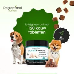 RUST EN KALMEREN CALMING Support 120 Stuks - Kalmeren - AntistressmiddelHond - Hond - Hondenkoekjes - Hondensupplementen - Honden - Puppy - Hondenvoeding -Dierenwinkel 1200x1200 219