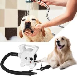 Hondenfohn - Waterblazer Met Draaiknop - 2400W Vermogen Met Warme En Koude Stand - Wit -Dierenwinkel 1200x1200 249