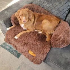 Origineel Hondendeken Voor Bank– Hondenkleed Fluffy – Pluche Hondenbed - Hondenmand Premium - Volledig Afritsbaar -Dierenwinkel 1200x1200 330