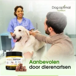 DOG OPTIMAL ANTI ALLERGY SUPPORT 120 Stuks - Allergie - Honden - Hondensnacks - Hondenkoekjes - Hondensupplementen - Honden - Puppy - Hondenvoeding - Weerstand - Jeuk-hond - Jeuk -Dierenwinkel 1200x1200 382