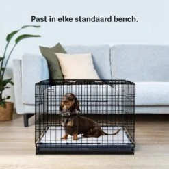 CozySense® - Orthopedisch Hondenkussen - Hondenkussen 60 X 40 Cm - Ook Geschikt Als Benchkussen & Hondenbed - Hondenkussen Bank - Traagschuim - Waterdicht - Wasbare Hoes - Maat S -Dierenwinkel 1200x1200 45