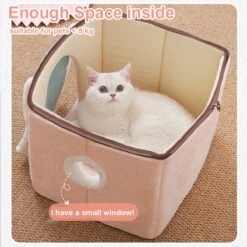 Merkloos Petsential Sakura Japanse Mand - Voor Katten (kattenmand) En Kleine Huisdieren (huisdierenmand) -Dierenwinkel 1200x1200 453