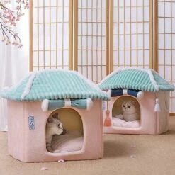 Merkloos Petsential Sakura Japanse Mand - Voor Katten (kattenmand) En Kleine Huisdieren (huisdierenmand) -Dierenwinkel 1200x1200 454
