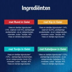 Felix Elke Dag Feest Mix Selectie In Gelei - Katten Natvoer - 80 X 85g -Dierenwinkel 1200x1200 573