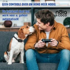 Nola & Coco® Oplaadbare Anti Blafband - 4 Kleuren - Zonder Schok - Waterdichte Diervriendelijke Blaf Halsband - Opvoedingshalsband - Voor Grote En Kleine Honden - Lichte Vibratie En Geluid - 3 Tot 60kg -Dierenwinkel 1200x1200 65