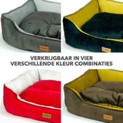 Primeplus Grote Hondenmand XL - Grijs - 100x80x20 CM - Orthopedische Hondenmanden - Hondenkussen -Dierenwinkel 1200x1200 89
