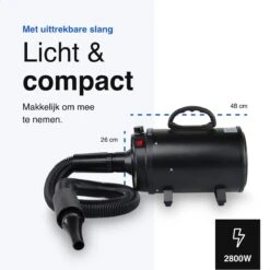 Vivid Green Waterblazer Met 3 Opzetstukken - Hondenfohn - Voor Honden - Met Geluiddemper - 2800W -Dierenwinkel 1200x1200 96