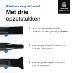 Vivid Green Waterblazer Met 3 Opzetstukken - Hondenfohn - Voor Honden - Met Geluiddemper - 2800W -Dierenwinkel 1200x1200 98