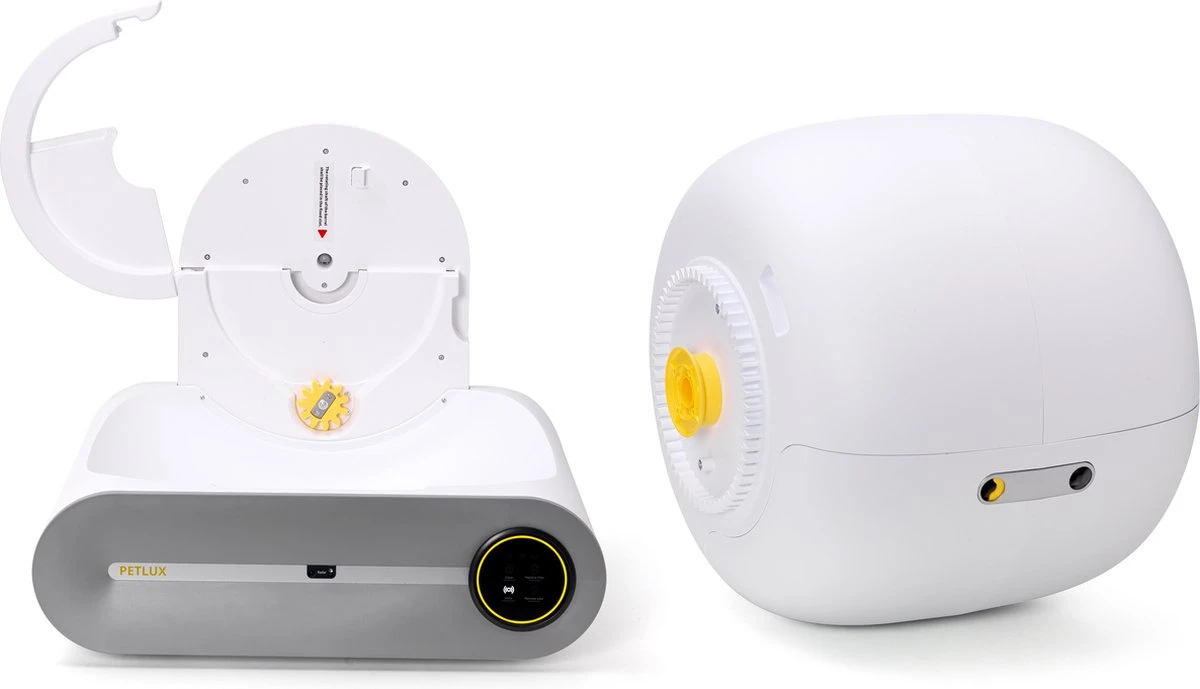 Merkloos Petlux® Zelfreinigende Automatische Kattenbak Met App En LED-Touch 9 Merkloos Petlux® Zelfreinigende Automatische Kattenbak Met App En LED-Touch - Afbeelding 7