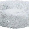 Snoozle Kattenmand - Zacht En Luxe Poezenmand - Kattenmandje Rond - Wasbaar - 60cm - Wolf Grey -Dierenwinkel 1200x689 3