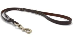 Verstelbare Trainingslijn Leer - 2 Meter - Bruin - Politielijn - Hondenriem - Hoge Kwaliteit Leer - Trainingslijn - Ambachtelijk Gemaakt In Portugal -Dierenwinkel 1200x690 1