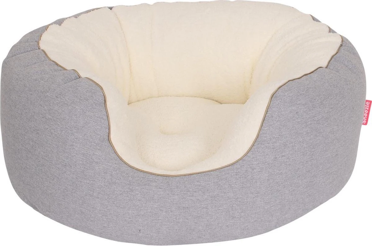 Snoozle Orthopedische Hondenmand - Zacht En Luxe Hondenkussen - Hondenbed - Wasbaar - Hondenmanden - 66cm - Lichtgrijs 3 Snoozle Orthopedische Hondenmand - Zacht En Luxe Hondenkussen - Hondenbed - Wasbaar - Hondenmanden - 66cm - Lichtgrijs