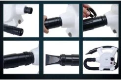 Hondenfohn - Waterblazer Met Draaiknop - 2400W Vermogen Met Warme En Koude Stand - Wit -Dierenwinkel 1200x793 3