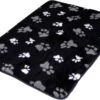 Lovely Nights Vetbed/kleed Blue With 2 Color Print Paw + Bies 75x50 Rechthoek -Dierenwinkel 1200x794