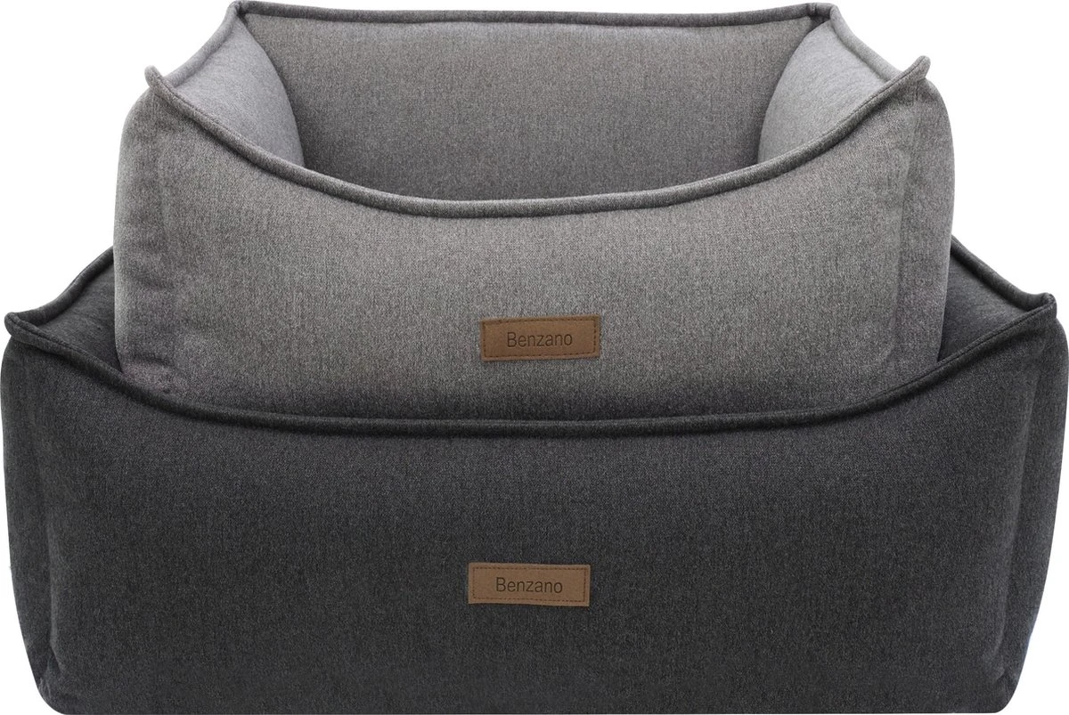 Benzano - Orthopedische Hondenmand - Wasmachine Wasbaar - Memory Foam - Donkergrijs - 100 CM 10 Benzano - Orthopedische Hondenmand - Wasmachine Wasbaar - Memory Foam - Donkergrijs - 100 CM - Afbeelding 8