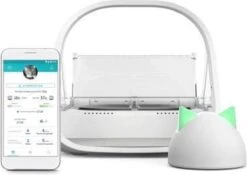 Surefeed Microchip Voerbak Connect Wit - - 21.5x22.7x31 (hxbxd) Cm -Dierenwinkel 1200x851