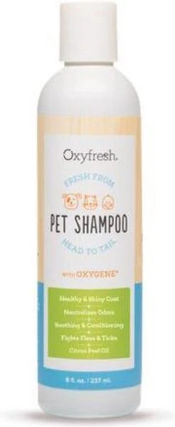Oxyfresh Pets Hondenshampoo & Kattenshampoo - 237ml - Diervriendelijke Shampoo Voor Honden En Katten Zonder Irriterende Bestanddelen 9 Oxyfresh Pets Hondenshampoo & Kattenshampoo - 237ml - Diervriendelijke Shampoo Voor Honden En Katten Zonder Irriterende Bestanddelen -Dierenwinkel 493x1200