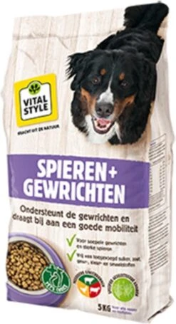 VITALstyle SPIEREN+GEWRICHTEN - Hondenbrokken - 12 Kg -Dierenwinkel 652x1200
