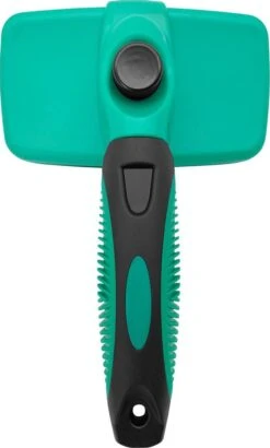 ElegaPet Hondenborstel Groen - Hondenhaar Verwijderen - Kat En Hondenkam - Slickerborstel Hond En Kat - Groomer - Ondervacht Kam Hond - Borstel Hond - Hondenborstel Langharig En Kortharig - Slickerborstel - Anti Klit/Knopen/Huidschilfers -Dierenwinkel 723x1200