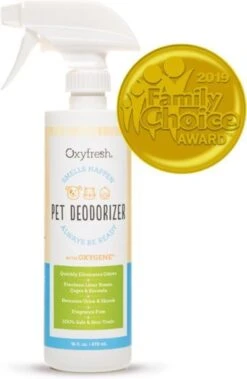 Oxyfresh Pets Geurverwijderaar - Spray Tegen Vieze Geuren Afkomstig Van Dieren -Dierenwinkel 783x1200