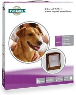 Petsafe 757 Hondenluik - Medium - Zilver/Tranparant -Dierenwinkel 960x1200 1