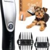 Happysnoots Hondentondeuse Draadloos Voor Dikke Vacht - Tondeuse Hond & Kat - Hondentrimmer - Professioneel Dieren Tondeuse -Dierenwinkel 982x1200