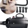 MiMOPETS® Hondenföhn Met 4 Opzetstukken – Waterblazer Voor Honden Met Geluiddemper -Hondendroger - Zwart -Dierenwinkel 999x1200 1